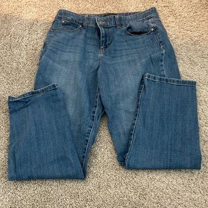 Talbots boyfriend petite blue jeans